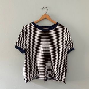 Gap Striped Shrunken T